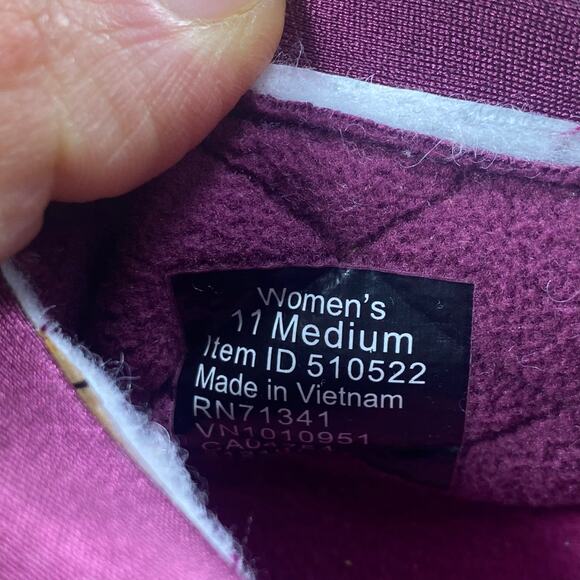 LL Bean Ultralight Purple Waterproof Slip On Shoes - Picture 8 of 8